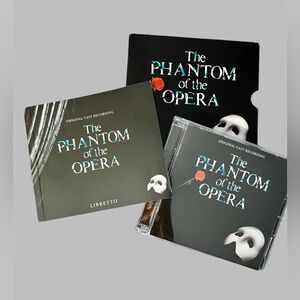 NIB The Phantom of the Opera Original 1987 Cast Recording CD 2 CD’s & Book
